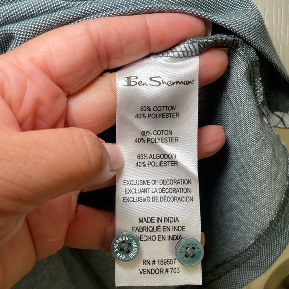 Ben Sherman green golf shirt sz XL - Picture 4 of 9